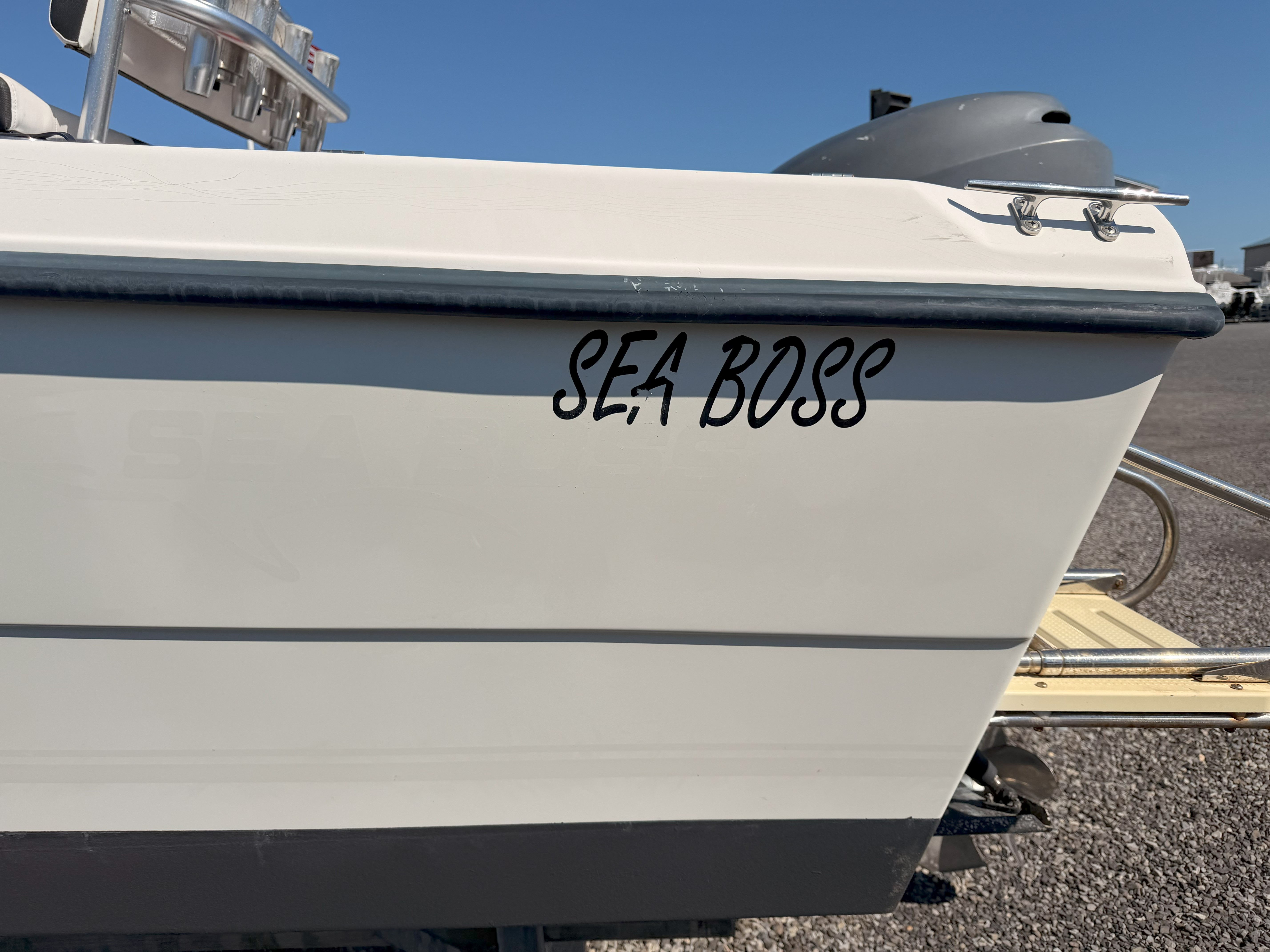 faded and pealing original decal
